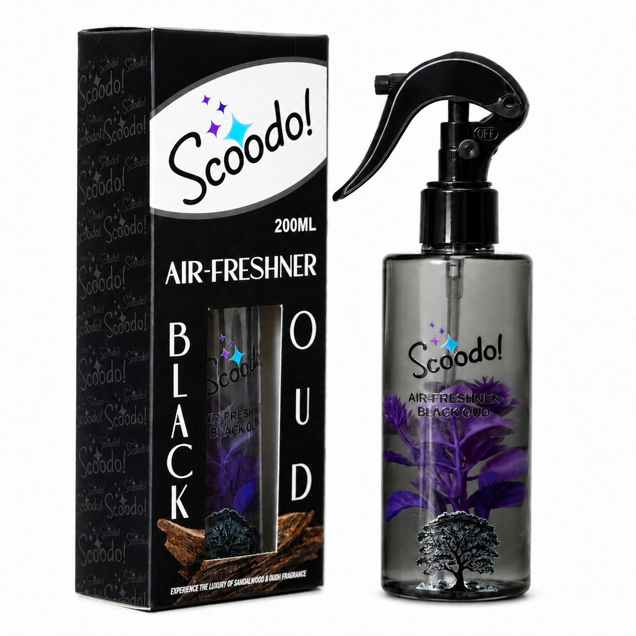 Scoodo Air Freshener – Black Oud